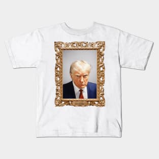 Donald Trump Mugshot Kids T-Shirt